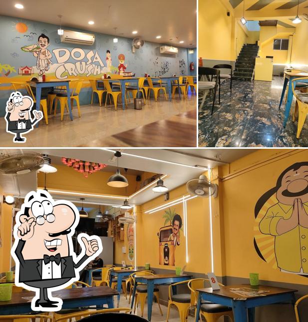 The interior of Dosa Crush