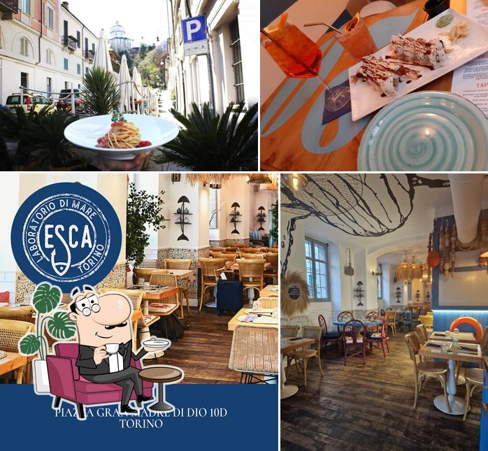 Gli interni di Esca Bistrot Di Mare Torino