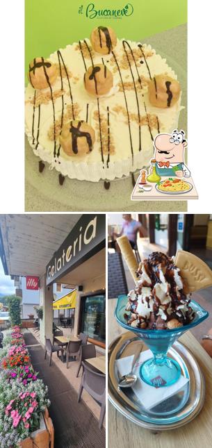 Cibo al Gelateria Bucaneve