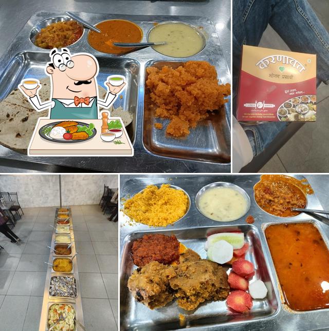Food at Karnawat bhojan prasadi