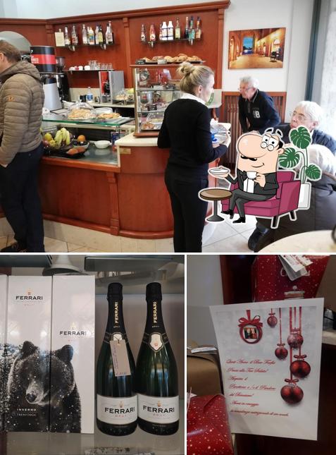 La interni e alcol del ristorante
