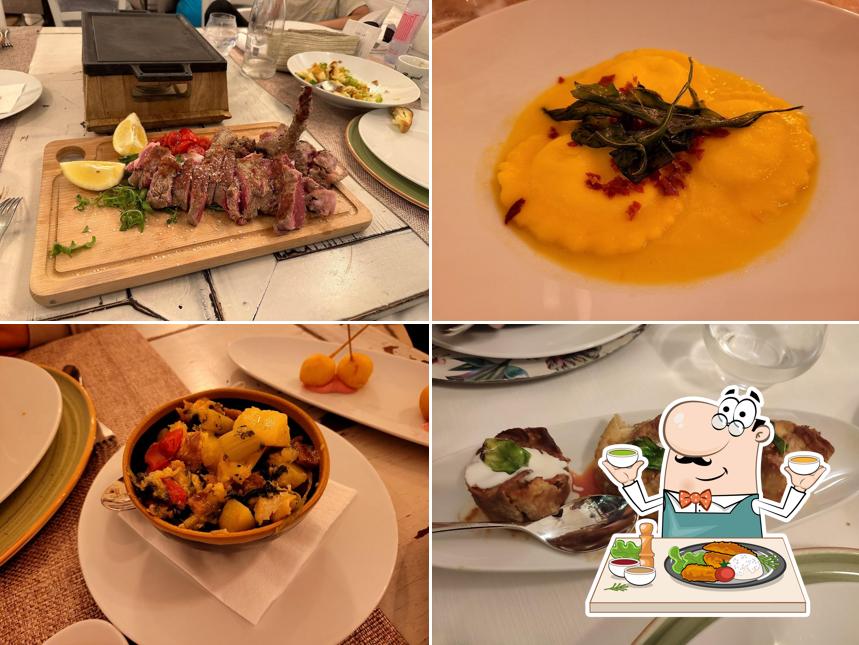 Platti al osteria radici