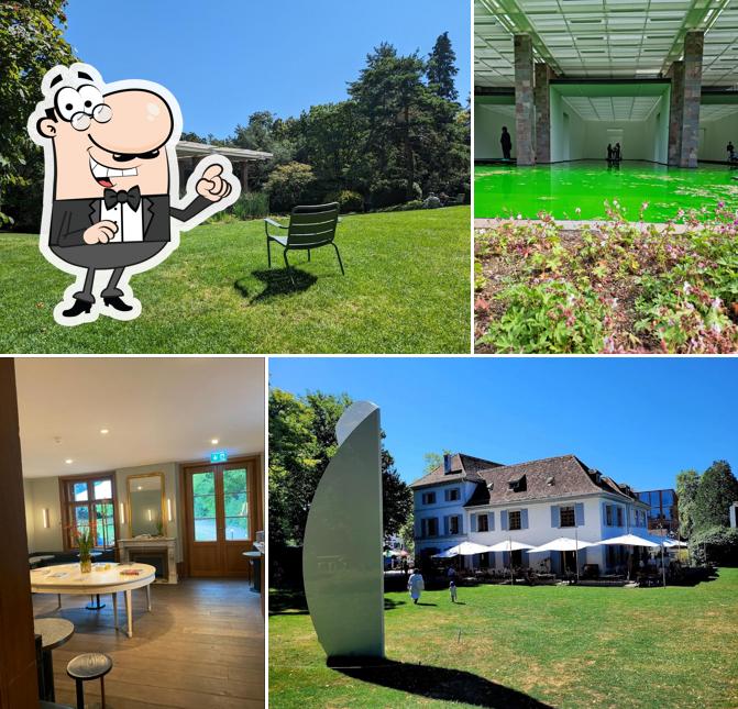 Siediti a un tavolo di Restaurant Beyeler in the Park