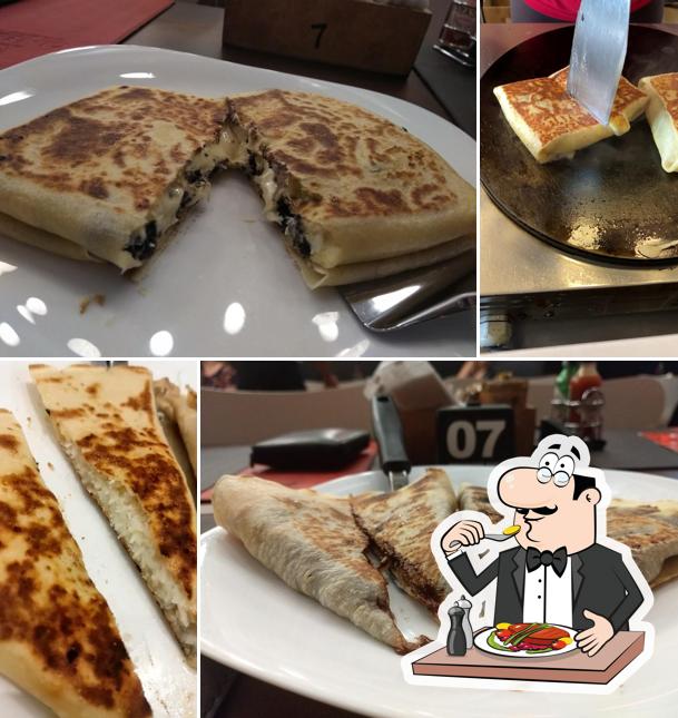 Platos en Èze Crêperie