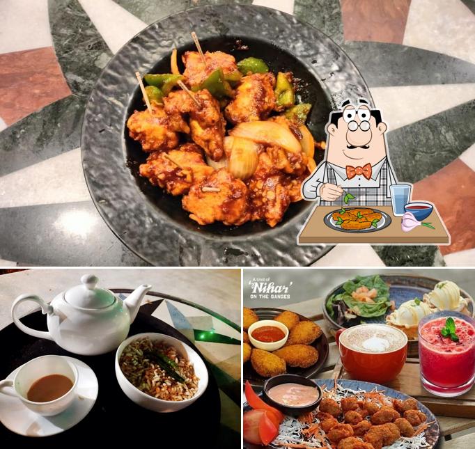 Chicken wings at Nihar on the Ganges Resort marriage hall