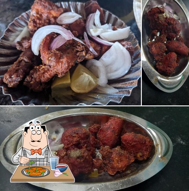 Chicken wings at Sathish Biriyani Adda