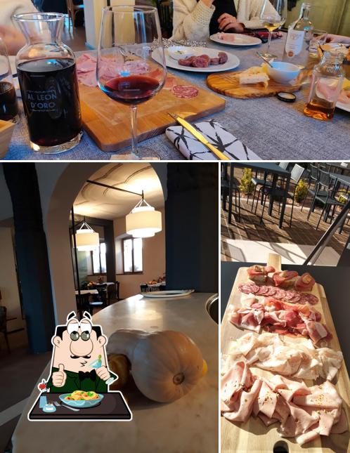 Cibo al Trattoria Al Leon D'Oro