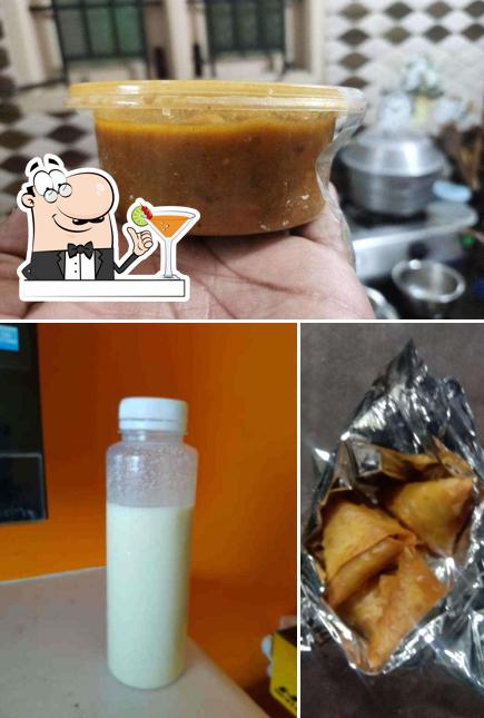 Among different things one can find drink and food at Victuals