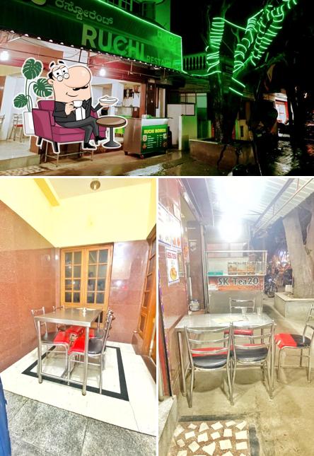 Check out how Ruchi Restaurant looks inside