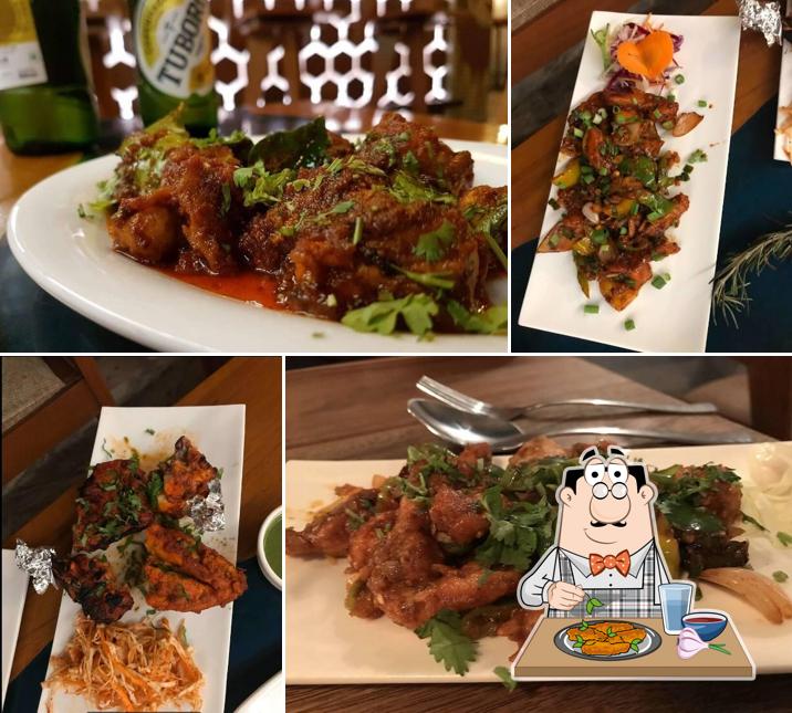 Chicken wings at 18+ Restaurant and Bar