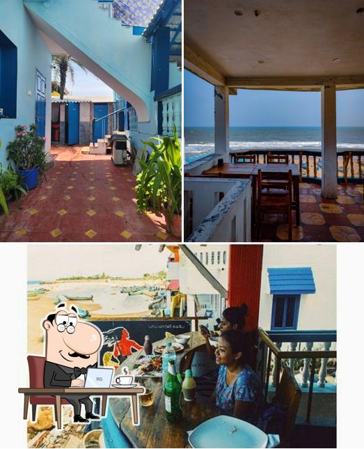 The interior of Bob Marley Cafe & Beach House