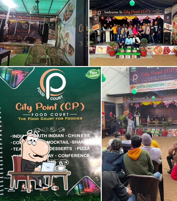 Check out how City Point Food Court looks inside