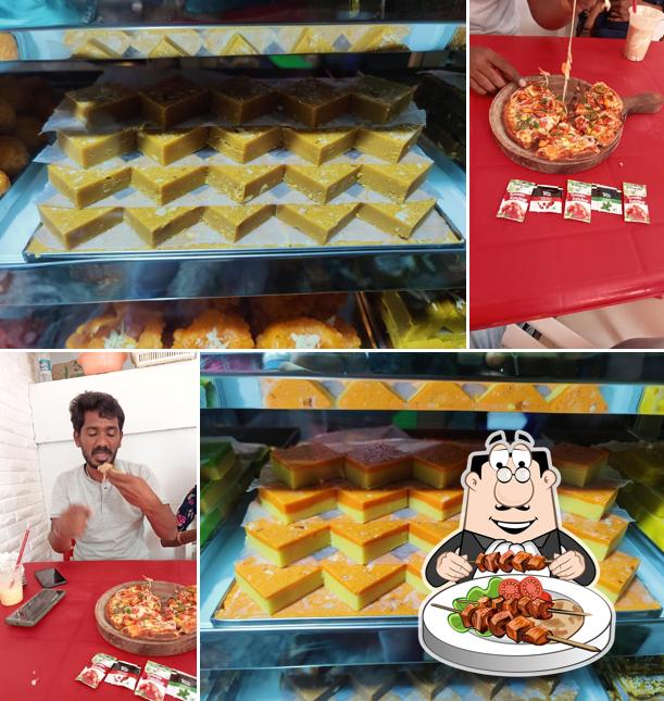 Meals at L Mahendran Sri Kamakshi sweets and bakery
