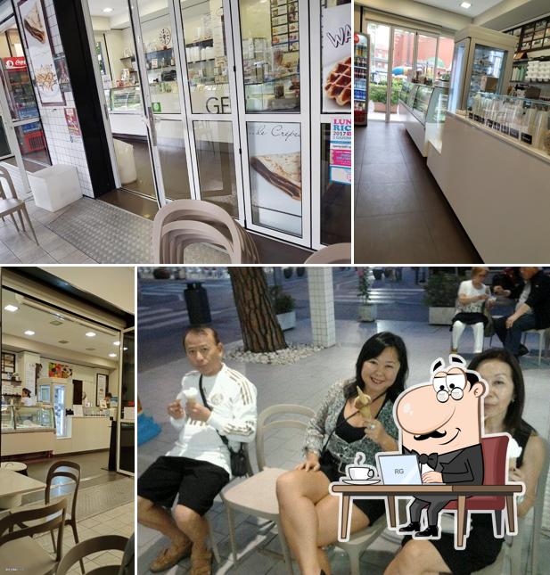 Dai un'occhiata agli interni di Gelateria Alba