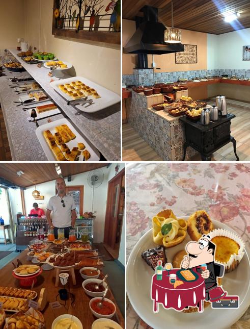 Waffles em Casarão Café Colonial