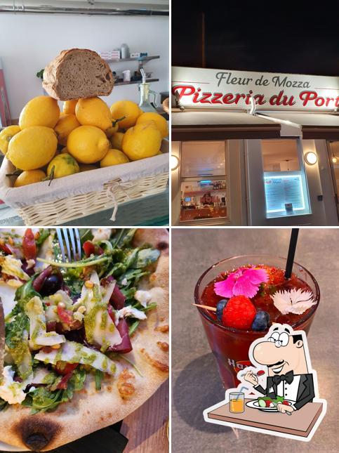 Nourriture à Fleur de Mozza - Pizzeria Menton