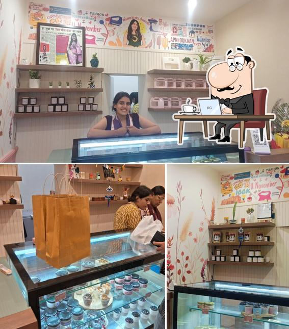 Check out how Miss Cheesecake looks inside