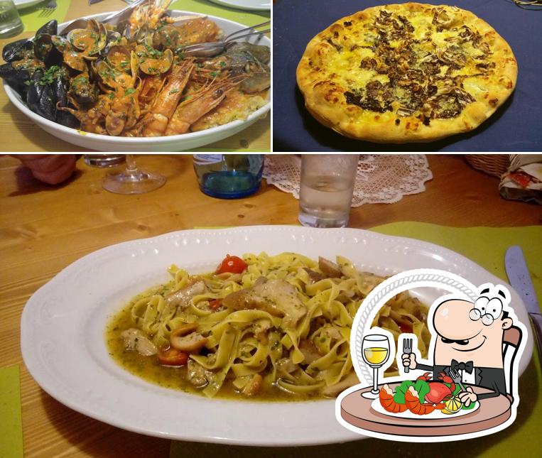 Prova la cucina di mare a Pizzeria Kupferkanne