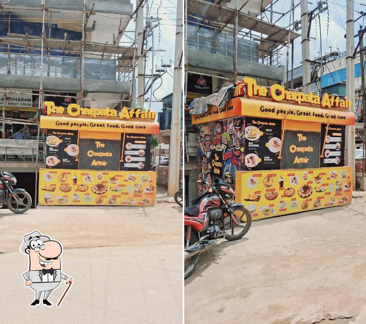 The exterior of The Chatpata Affair - Sangareddy