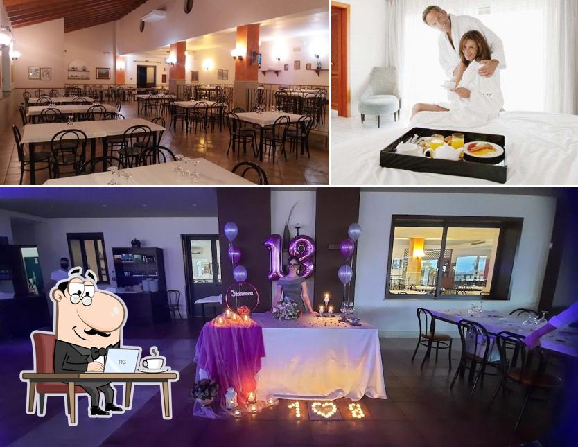 Siediti a un tavolo di Ristorante Pizzeria Poseidon