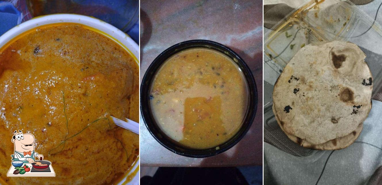 Chicken curry at Sunny Vaishno Dhaba