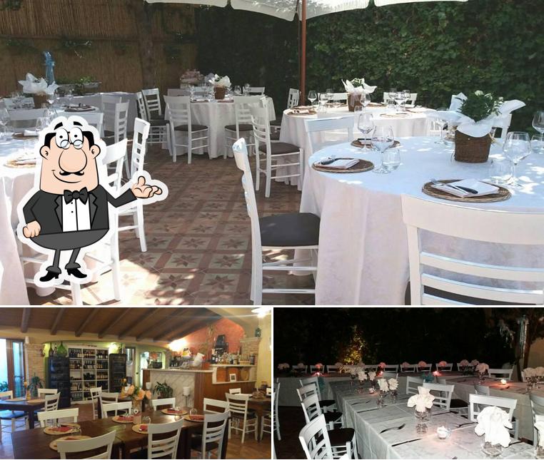 Dai un'occhiata agli interni di Osteria Vineria Cibus