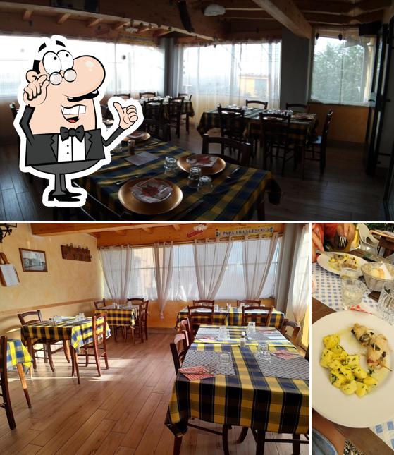 Gli interni di Trappers Trattoria Bar
