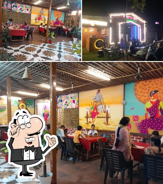 Gajanan Dham Chaupati & Family Restaurant is distinguished by interior and exterior
