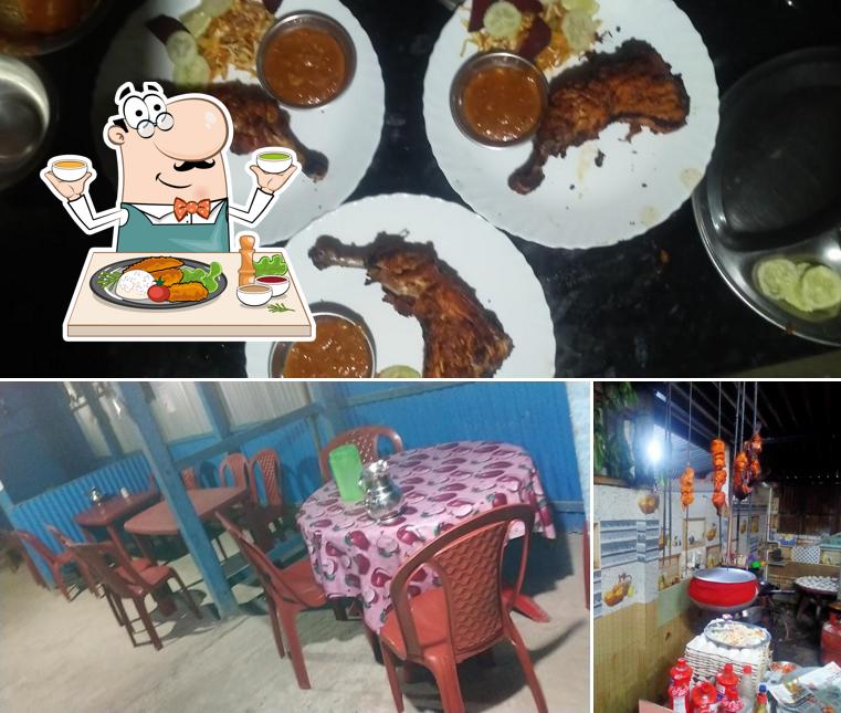 Food at Gungun Fast Food Restaurant