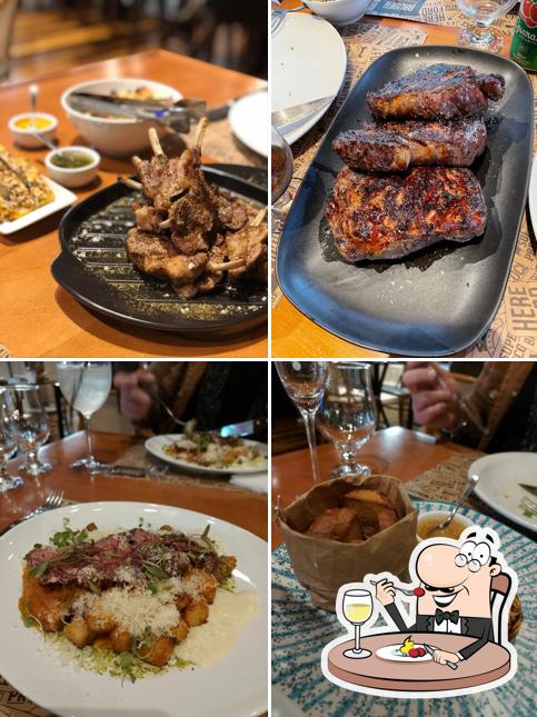 Comida em Brüder Bistrô e Boutique