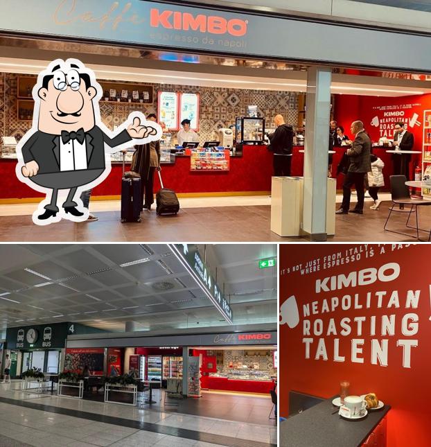 Dai un'occhiata agli interni di Caffè Kimbo T1