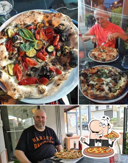 Prenditi tra le molte varianti di pizza