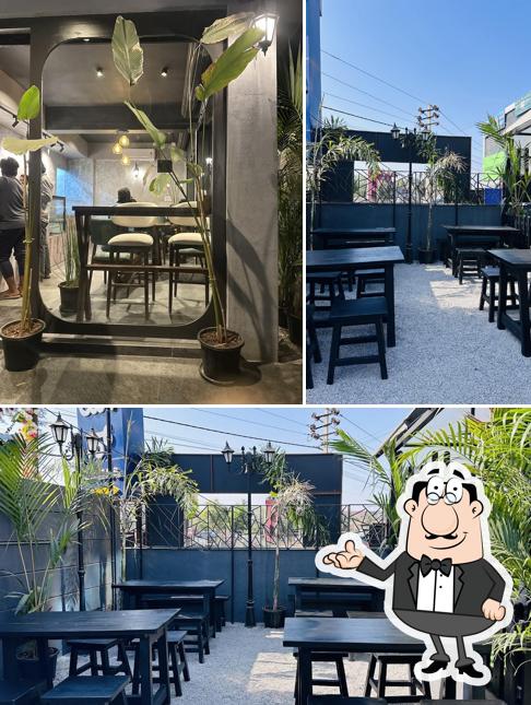 The interior of Pinaaka - Cafe