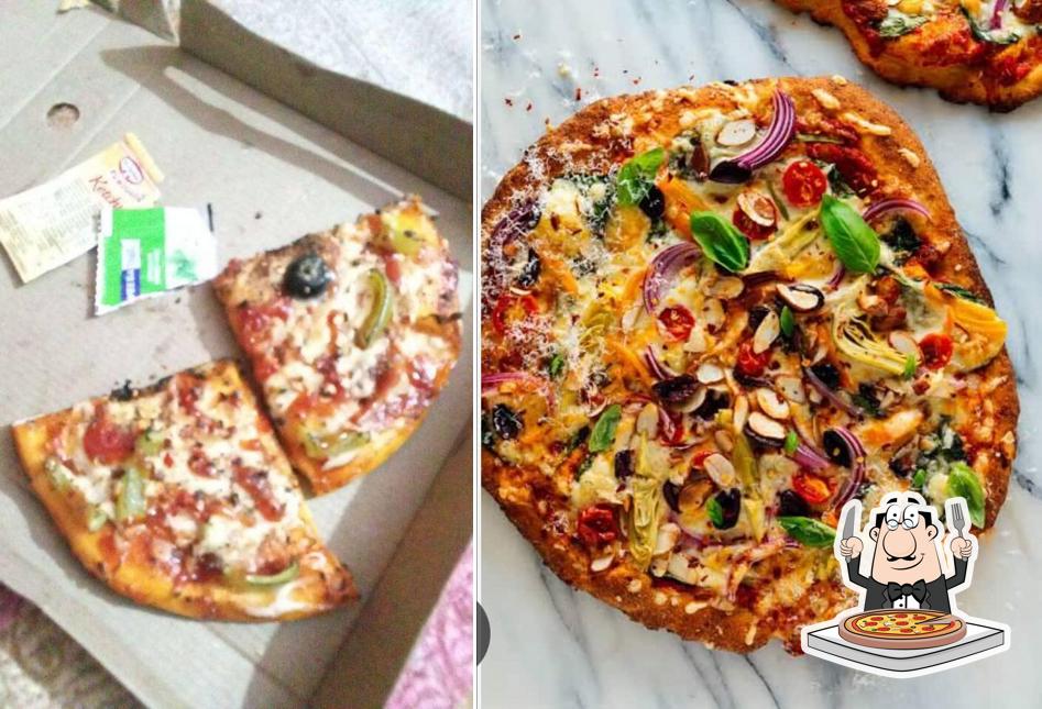 Try out pizza at Pizza Bizza