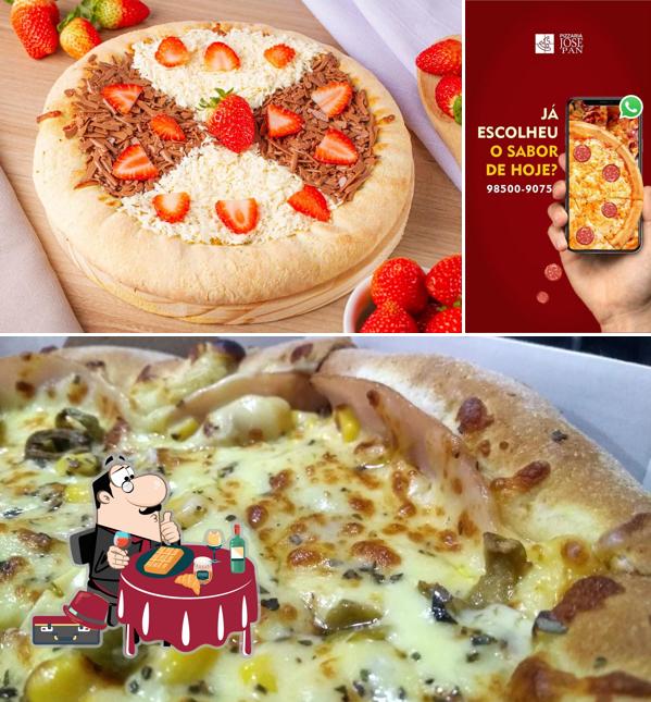 Waffles em Pizzaria Josepan