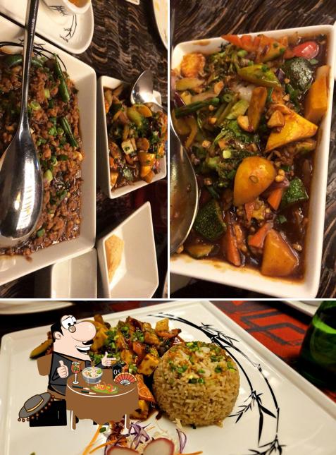 Food at Ponzu Restaurant