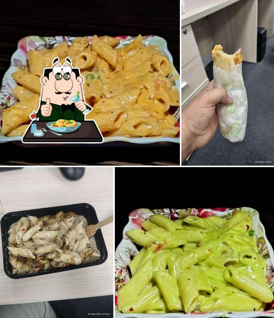 Macaroni and cheese at Veggie Vibes