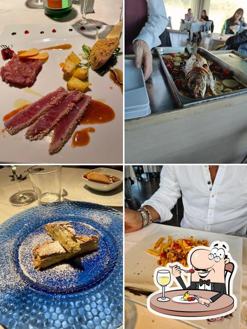 Cibo al Ristorante Atelier di Manrico