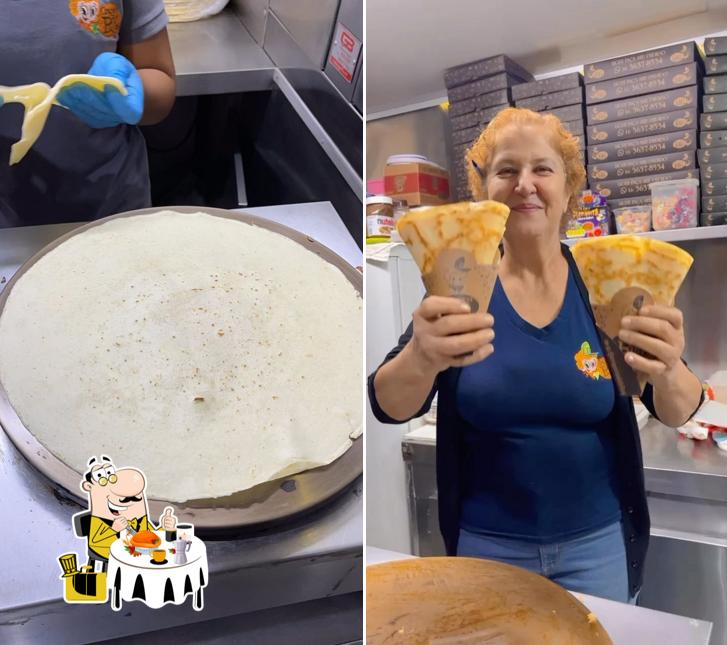 Platos en Creperia Da Bila