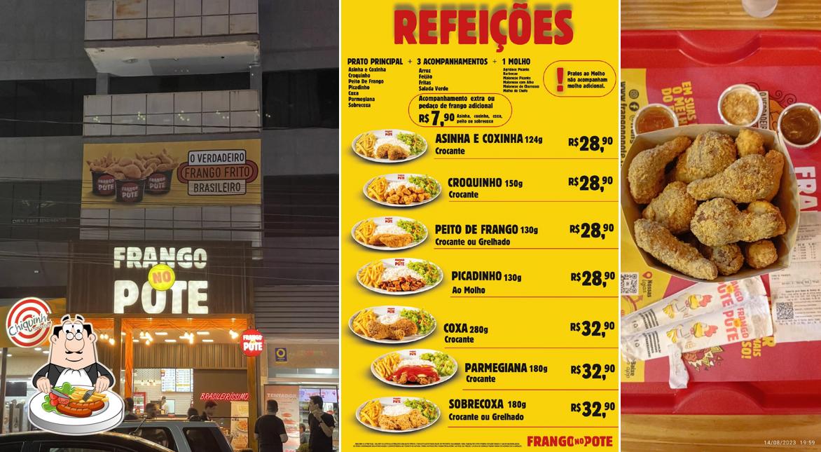Comida em Frango no Pote