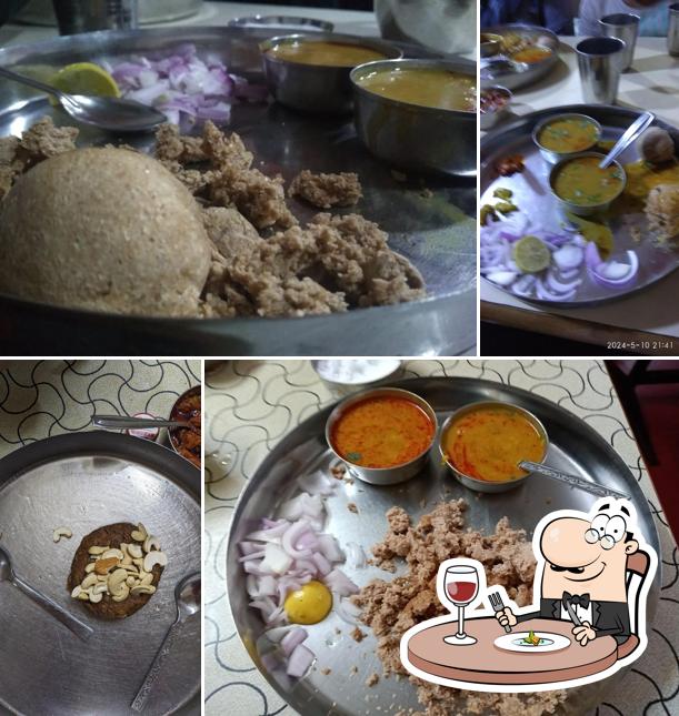 Meals at MAA BHAWANI DAAL BATI CHURMA