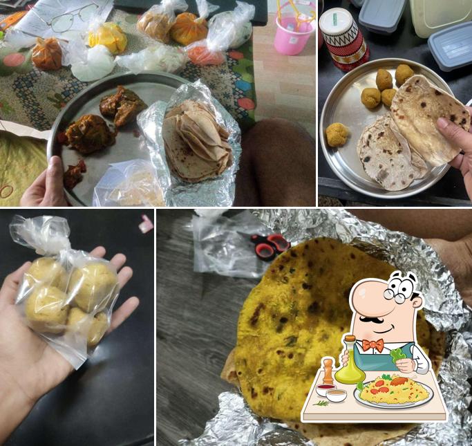 Food at Mamata Dining Hall