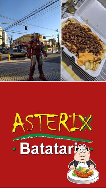 Platos en Asterix Batataria Itamaraty