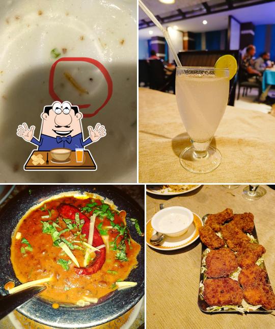 Clam chowder at Hotel Landmark, Gwalior