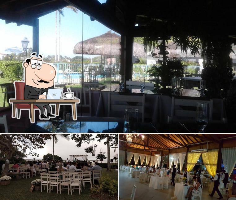 O interior do Ninho Da Roxinha