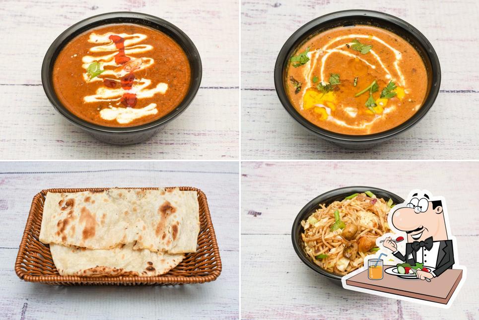 Meals at Delhi malai chaap