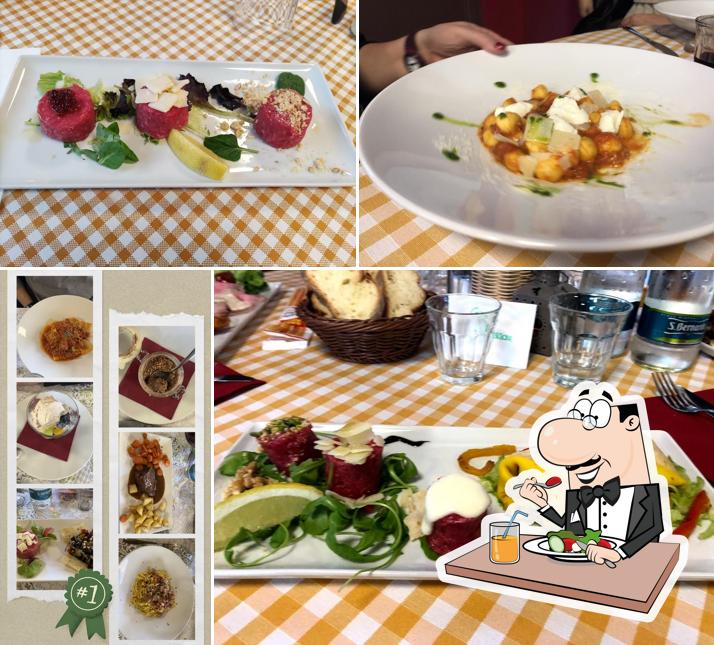 Cibo al Trattoria della Vigna