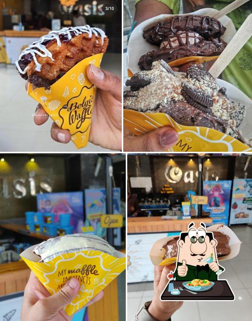 Food at The Belgian Waffles Co