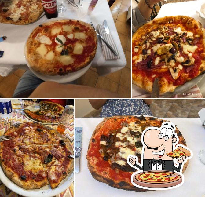 Scegli tra le molte varianti di pizza