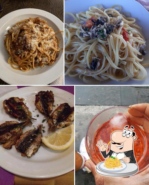 Spaghetti alla carbonara al Spaghetti A Mezzanotte
